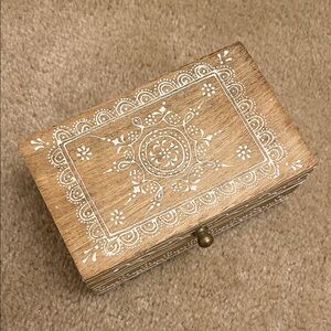 Urban outfitters Indian wooden box